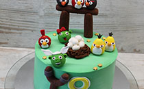 Торт Angry Birds для дітей