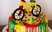 Дитячий торт BMX-райдер