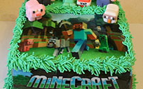 Дитячий торт MineCraft