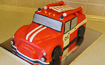 Дитячий торт Пожежна машина