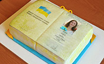Авторський святковий торт Паспорт