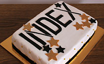 Корпоративний торт для Index