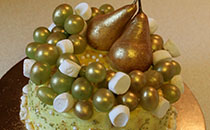 Золота груша - святковий торт